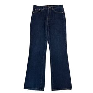 Ralph Lauren dark wash bootcut jeans - size 8